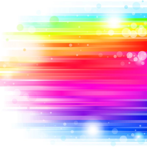 Абстрактные радужные фоны