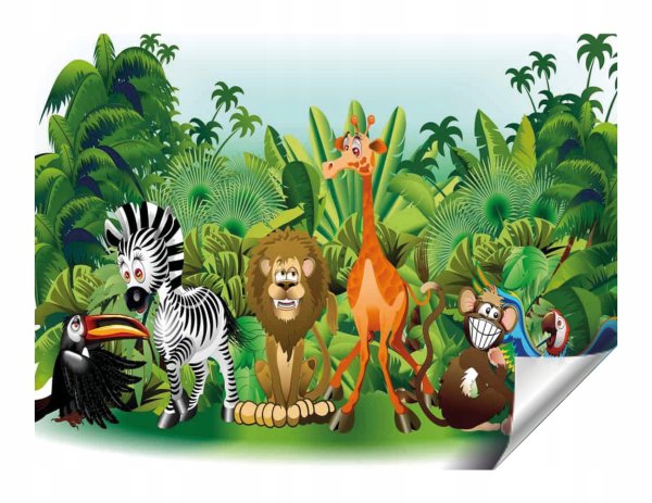 Звери джунгли для детей