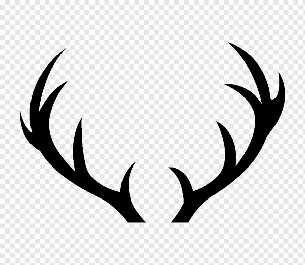 Оленьи рога вектор