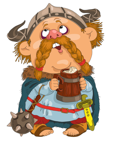 Викинг мультяшный