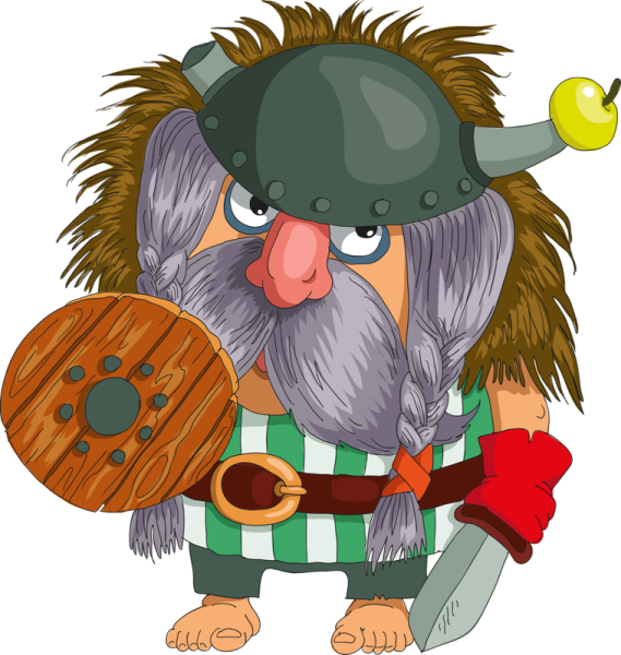 Викинг мультяшный