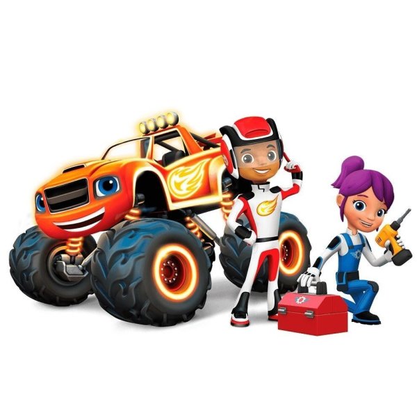 Вспыш и чудо машинки Эй Джей и Гэбби