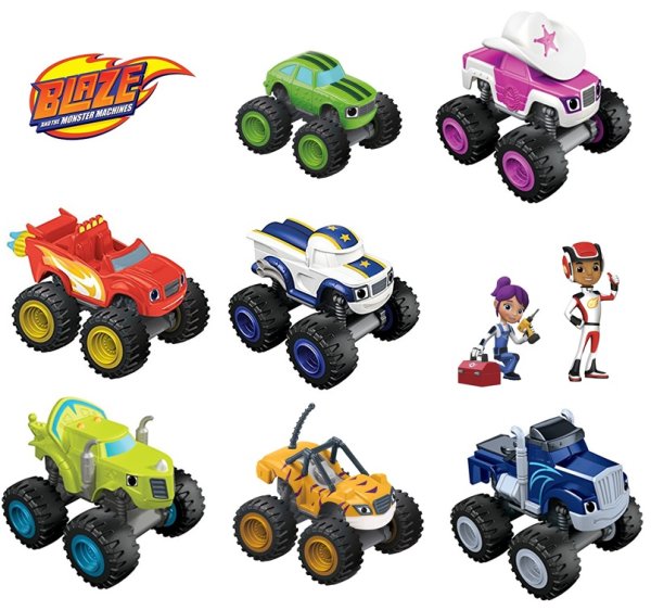 Герои мультика Вспыш