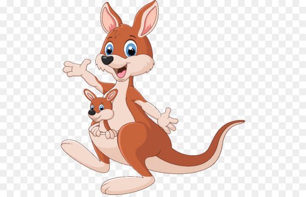Кенгурята мультяшные