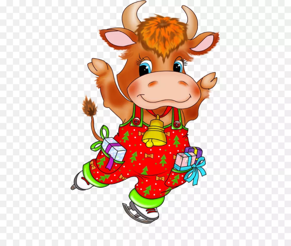 Символ года - бык