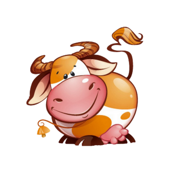 Смешные мультяшные коровы