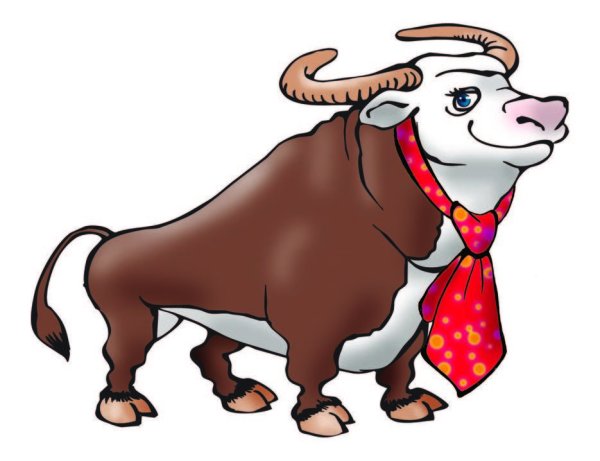 Бык иллюстрация