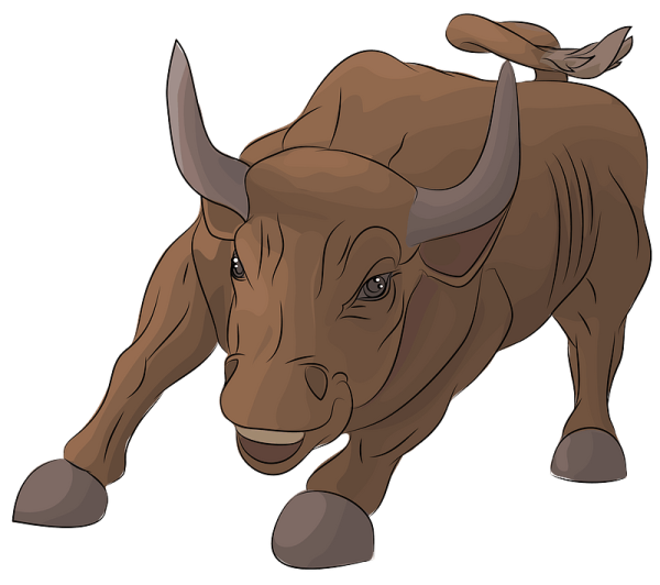 Бык мультяшный