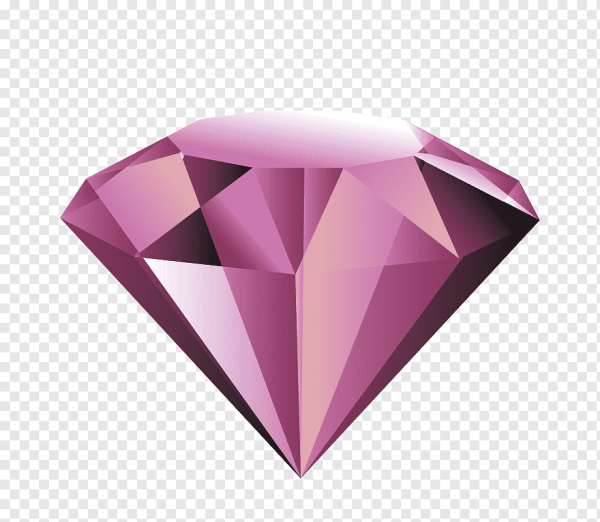 Розовый Даймонд Кристалл