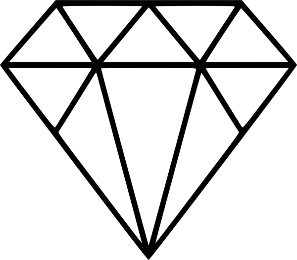 Значок алмаза