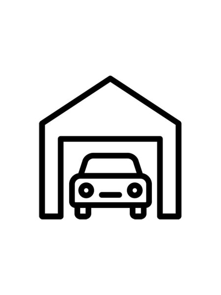 Гараж раскраска