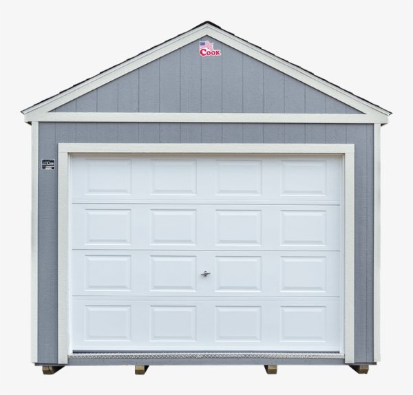 Гараж вид спереди