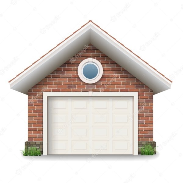 Здание гаража картинка для презентации