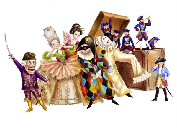 Щелкунчик иллюстрации Марины Пузыренко