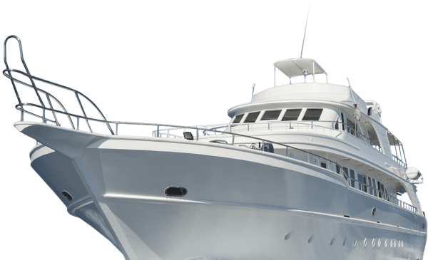 Яхта без фона