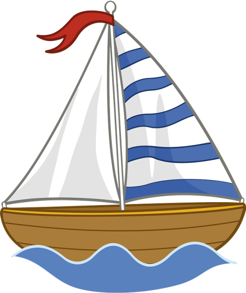 Кораблик вектор