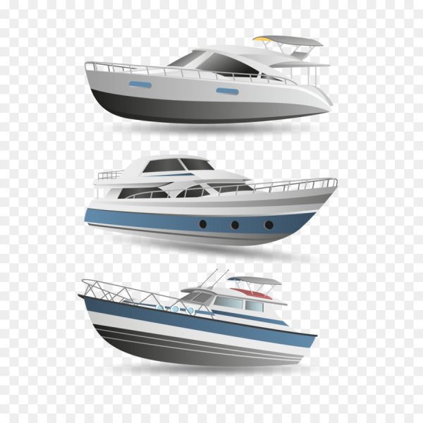 Катер вектор