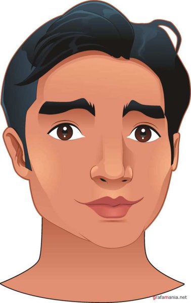 Лицо человека клипарт