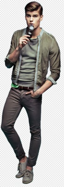 Мужчина модель в полный рост