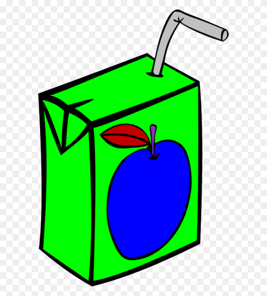 Мультяшная коробка сока