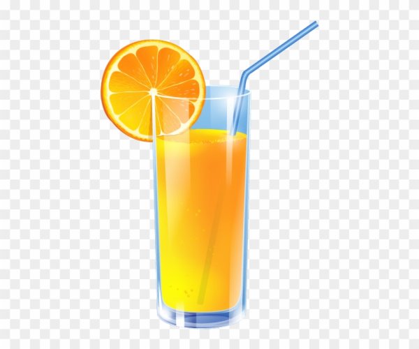 Апельсиновый сок мультяшный