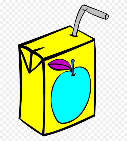 Мультяшная коробка сока