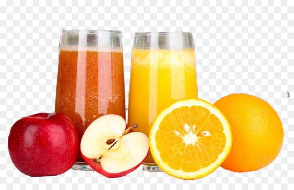 Сок на прозрачном фоне