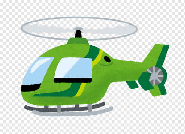 Вертолет мультяшный
