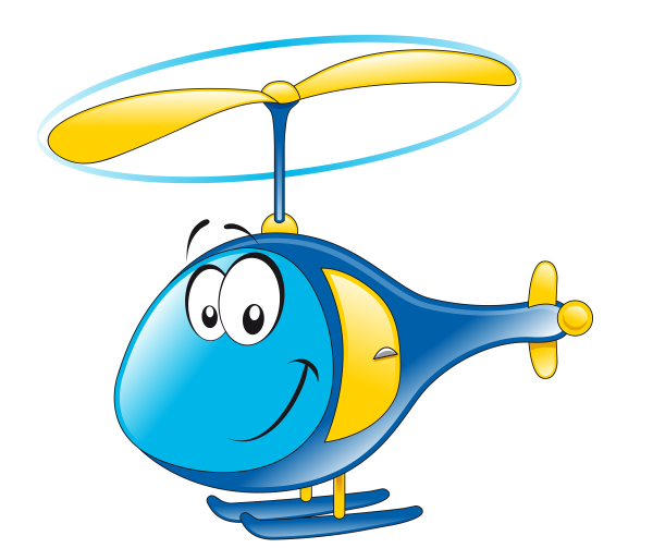 Вертолет для дошкольников