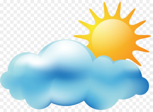 Солнце в облаках