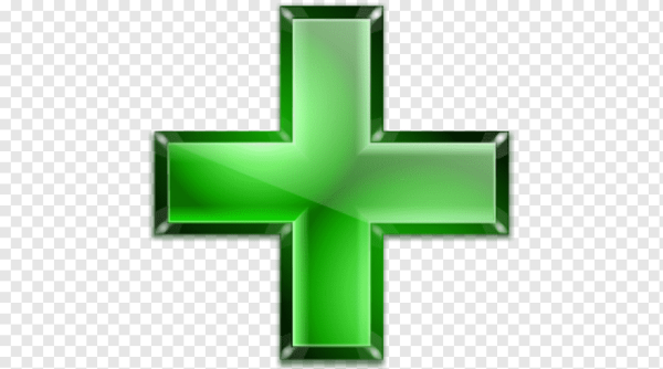 Плюс на прозрачном фоне