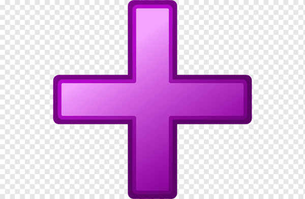 Фиолетовый крест