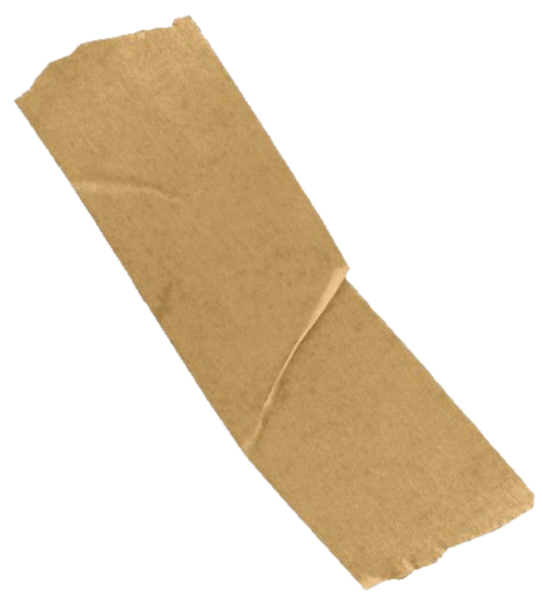 Кусок скотча без фона