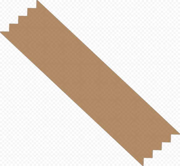 Кусок скотча без фона