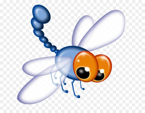 Стрекозы мультяшные