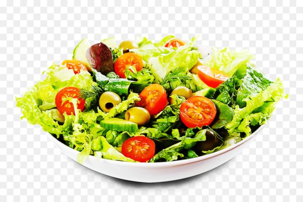 Салат на прозрачном фоне