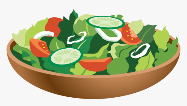 Овощной салат вектор