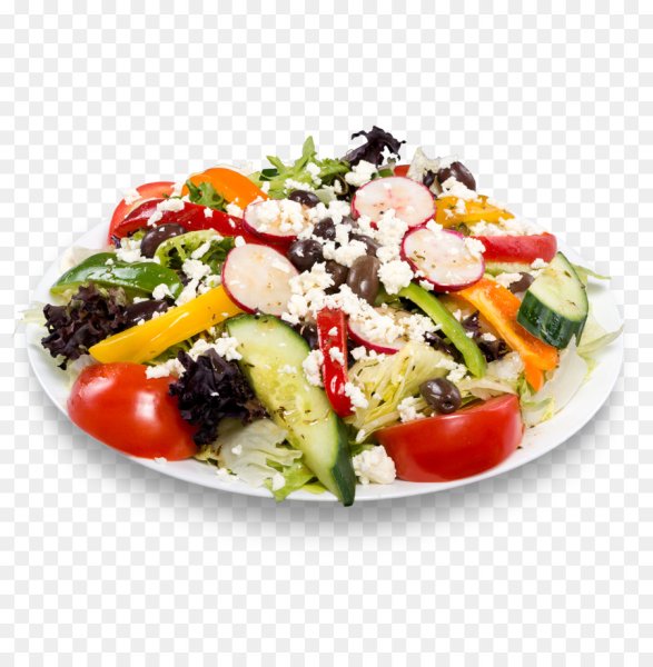 Салат на прозрачном фоне