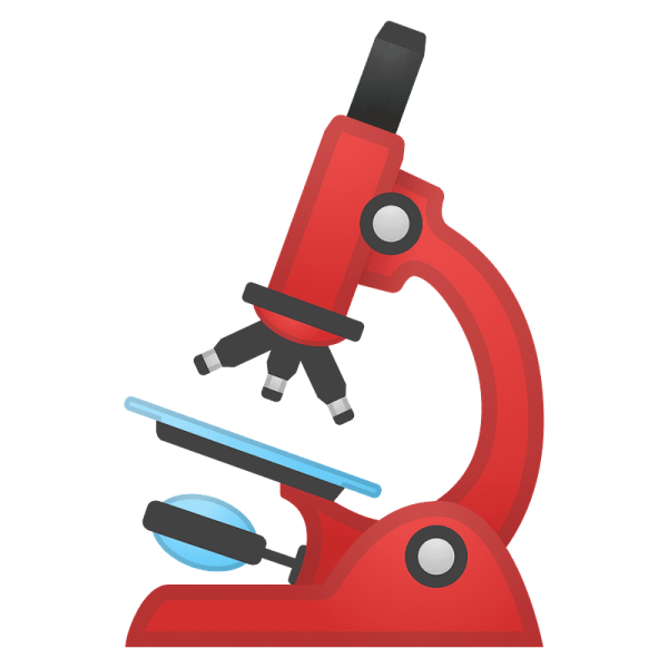 Микроскоп вектор