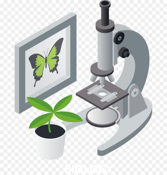 Микроскоп мультяшный