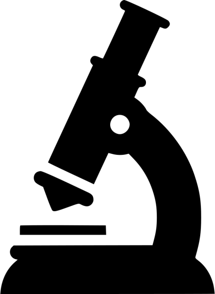 Микроскоп значок