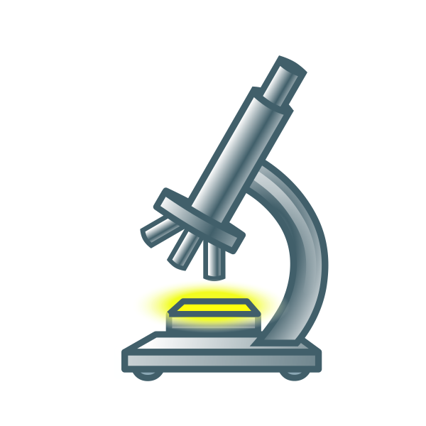 Микроскоп без фона