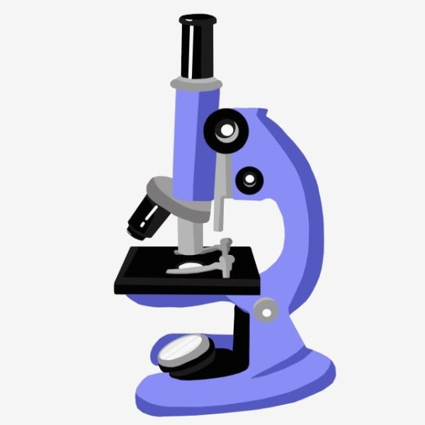 Микроскоп мультяшный