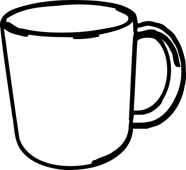 Кружка раскраска