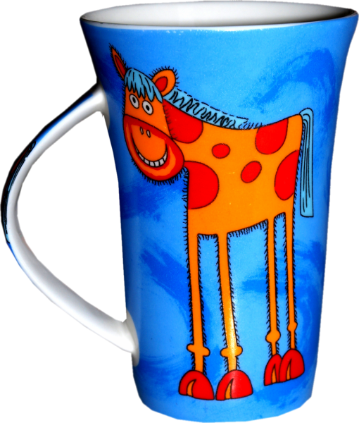 Кружка чая мультяшная