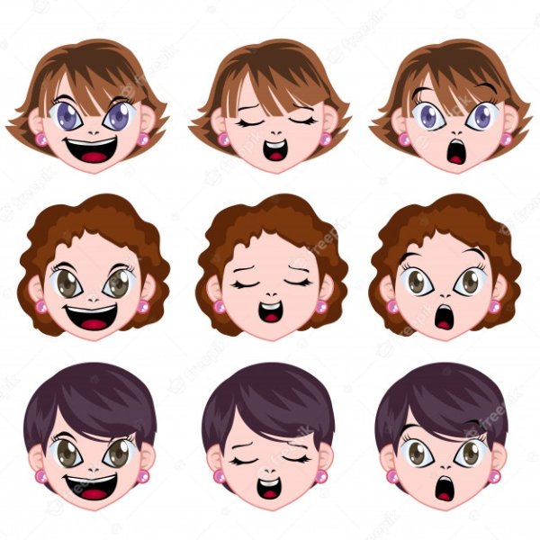 Мультяшные эмоции