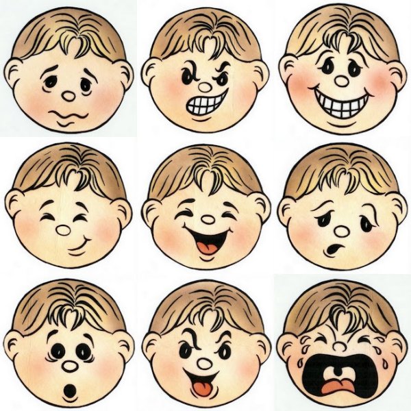 Мимика лица для детей