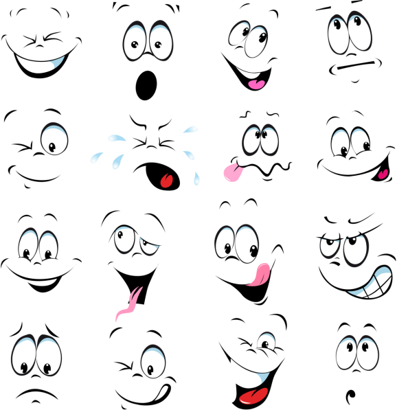 Мультяшные мордашки