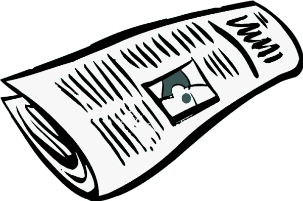 Газета рисунок