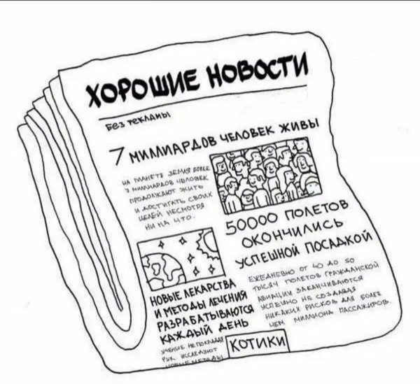 Раскраска газета